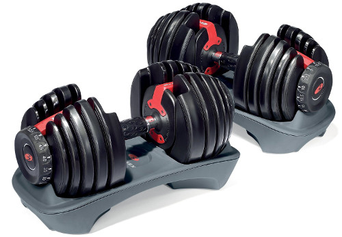 best adjustable dumbbells Bowflex SelectTech